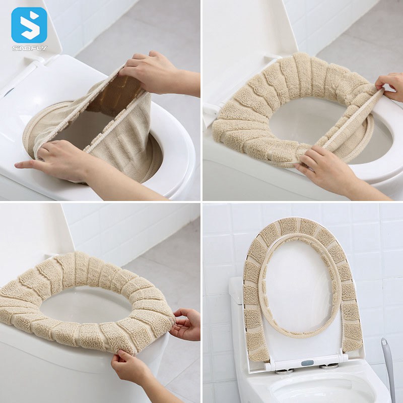 winter toilet seat